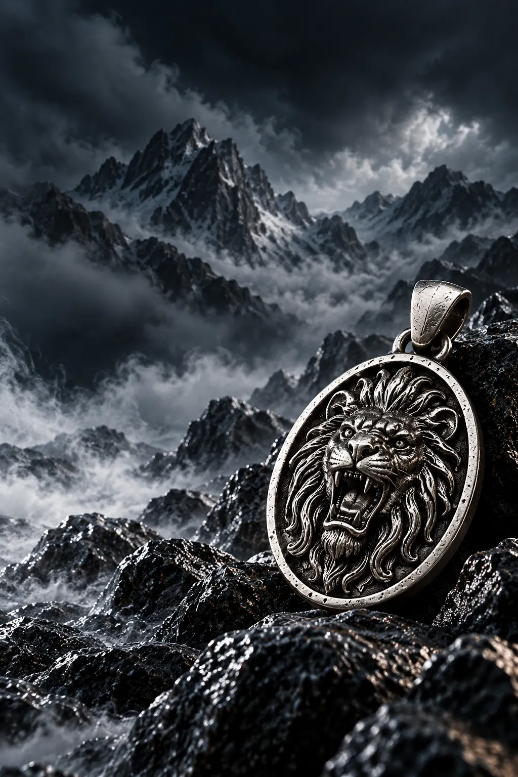 Mordryn lion necklace